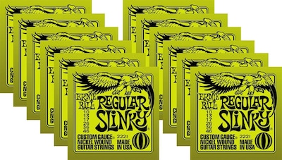 Foto 1 | Foto 1 | Juego De Cuerdas Para Guitarra Ernie Ball Regular Slinky Custom Gauge - Venta Internacional.