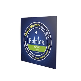 Foto 4 | Foto 4 | Set de Cuerdas para Bajo Eléctrico Babilon Meb50/4s Plateado 4 Piezas