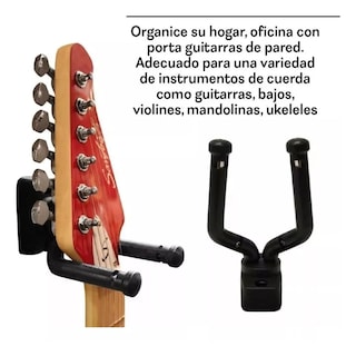 Foto 4 | Foto 4 | Set de 2 Soportes de Pared para Guitarra