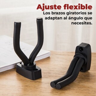 Foto 5 | Foto 5 | Set de 2 Soportes de Pared para Guitarra