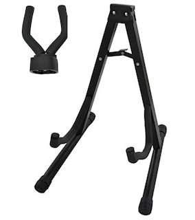 Foto 1 | Foto 1 | Base De Guitarra Plegable Y Soporte De Pared Colgante Eo Safe Imports Esi-15604 Negro