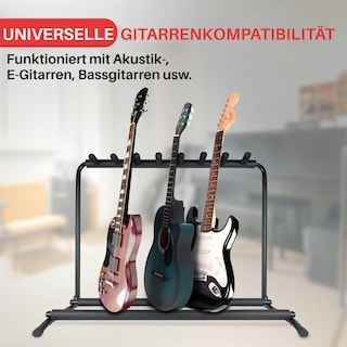 Foto 4 | Foto 4 | Soporte Multiguitarra Pyle, Expositor De 7 Ranuras Para Guitarra Eléctrica, Ac - Venta Internacional.