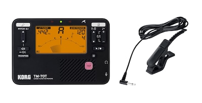 Foto 1 | Foto 1 | Sintonizador Y Metrónomo Korg Tm-70c Con Micrófono De Contacto - Negro - Venta Internacional.