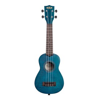 Foto 1 | Foto 1 | Ukulele Soprano De Caoba Exótica Satinado Kala Ka-semb Color Azul 12 Trastes