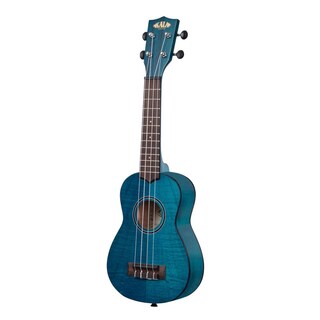 Foto 2 | Foto 2 | Ukulele Soprano De Caoba Exótica Satinado Kala Ka-semb Color Azul 12 Trastes