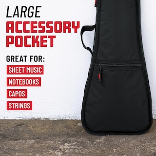 Foto 3 | Foto 3 | Funda Para Ukelele De Concierto Con Forma De Cocodrilo, Acolchada Con Espuma, Gbe-uke-con - Venta Internacional.