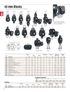 Foto 3 | Foto 3 | Bloque Para Velero Harken Premium, 45 Mm, Giratorio Único Con Becket - Venta Internacional.