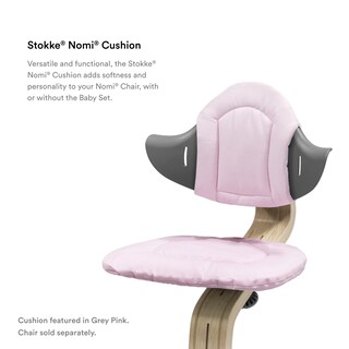 Foto 3 | Foto 3 | Cojín Stokke Nomi Gris Y Azul Reversible, Lavable A Máquina - Venta Internacional.