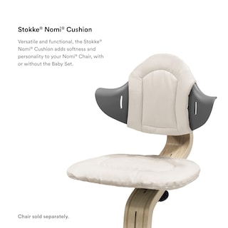 Foto 3 | Foto 3 | Cojín Stokke Nomi Nordic Grey Sand Para Silla Y Trona - Venta Internacional.