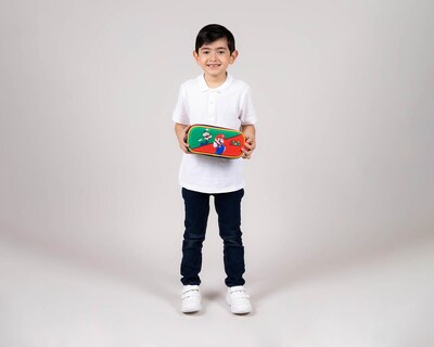 Foto 8 | Foto 8 | Lapicera Unitalla Escolar Chenson Mario Bros Azul Triple Compartimento