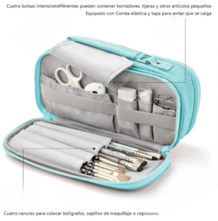 Foto 3 | Foto 3 | Xtellar Estuche Multicapas Premium Para Lápices - Ideal Para Escolares Y Viajeros