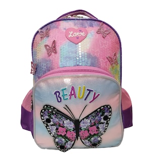 Foto 2 | Foto 2 | Set De Mochila Escolar, Tr Btf02 Butterfly, Lonchera Y Lapicera