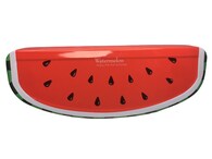 Estuche Lapicero Escolar De Aluminio En Forma De Frutas Sandía  Rojo
