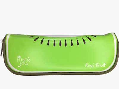 Foto 1 | Foto 1 | Estuche Lapicero Escolar De Vinilo En Forma De Frutas Kiwi Verde