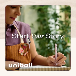 Foto 6 | Foto 6 | Bolígrafos De Tinta De Gel Uni-ball Zento De 0,7 Mm, 2 Unidades, Color Negro, Tamaño Mediano - Venta Internacional.
