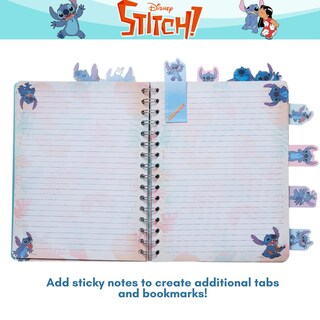 Foto 6 | Foto 6 | Set De Cuadernos Con Diseños Innovadores Disney Stitch Tab Journal - Venta Internacional.