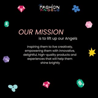 Foto 5 | Foto 5 | Estuche Para Lápices Fashion Angels Rebel Girls, 3 Anillas, Con Pegatinas - Venta Internacional.