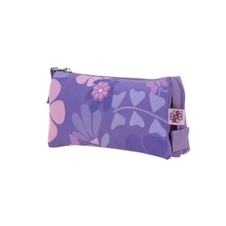 Foto 2 | Foto 2 | Lapicera Morada Con Flores Happy Girl Bagster