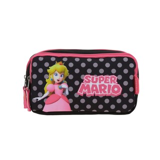 Foto 1 | Foto 1 | Lapicera Negra Princesa Peach Estampado De Lunares Mario Bros Chenson Loly