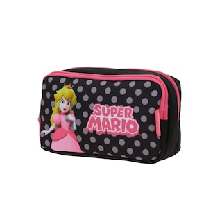 Foto 2 | Foto 2 | Lapicera Negra Princesa Peach Estampado De Lunares Mario Bros Chenson Loly