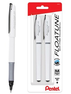 Foto 1 | Foto 1 | Bolígrafo Pentel Floatune, 0,8 Mm, Línea Media, Negro, Paquete De 2 - Venta Internacional.