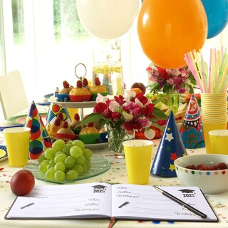 Foto 4 | Foto 4 | Libro De Visitas De Graduación Frienda 2025 De Piel Con Bolígrafo Negro Y Dorado - Venta Internacional.