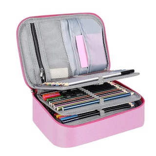 Foto 3 | Foto 3 | Estuche Para Lápices 72 Ranuras Eo Safe Imports Esi-19508 Rosa