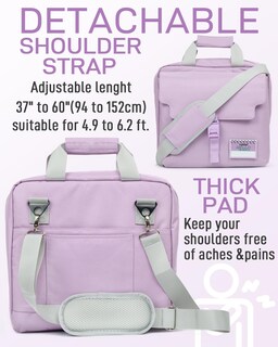 Foto 7 | Foto 7 | Bolsa De Encuadernación Con Cierre Kaitiaki De 3 Anillas Con Asa Y Correa Para El Hombro - Venta Internacional.