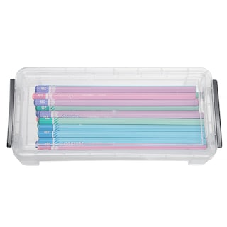 Foto 3 | Foto 3 | Caja De Lápices Btsky De Plástico Transparente De Gran Capacidad (paquete De 6) - Venta Internacional.