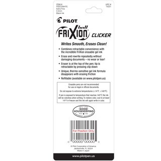 Foto 3 | Foto 3 | Bolígrafo Pilot Frixion Ball Clicker De Tinta De Gel Retráctil De 0,5 Mm - Venta Internacional.