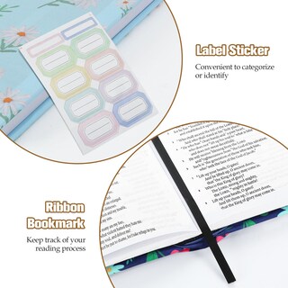 Foto 6 | Foto 6 | Funda De Libro Moko, Estirable Y Reutilizable, Para Libros De 9 X 11 Pulgadas - Venta Internacional.