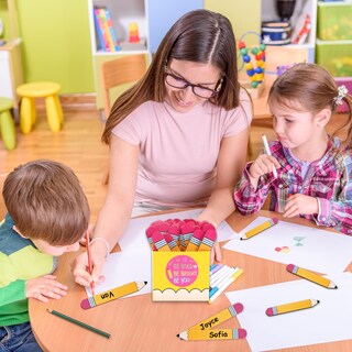 Foto 5 | Foto 5 | Lápiz Con Nombre Whaline, 101 Unidades, Para El Regreso A La Escuela - Venta Internacional.