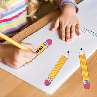 Foto 7 | Foto 7 | Lápiz Con Nombre Whaline, 101 Unidades, Para El Regreso A La Escuela - Venta Internacional.