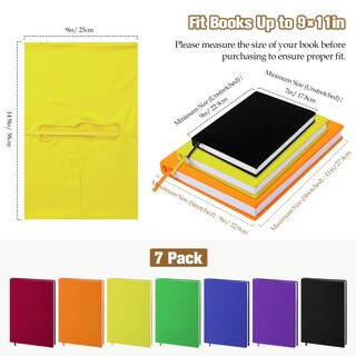 Foto 3 | Foto 3 | Funda De Libro Moko, Estirable Y Reutilizable, Para Libros De 9 X 11 Pulgadas - Venta Internacional.