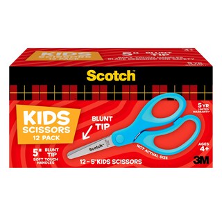 Foto 1 | Foto 1 | Scissors Scotch 5 Punta Roma Suave Al Tacto Para Niños Color Morado 12 Unidades - Venta Internacional.