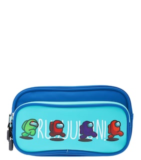 Foto 1 | Foto 1 | Lapicera Escolar Among Us Azul Aqua Run Corre Pencil Case