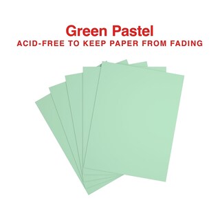 Foto 6 | Foto 6 | Papel De Copia, Grapas, Pastel, 30% Reciclado, 20 Libras, 8,5 X 11 Cm, Verde 500 - Venta Internacional.