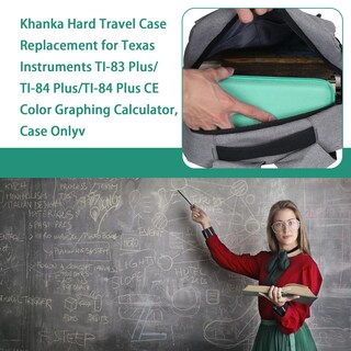 Foto 3 | Foto 3 | Estuche De Almacenamiento Khanka Para Texas Instruments Ti-84 Python/ti-83 - Venta Internacional.