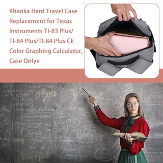 Foto 3 | Foto 3 | Estuche De Almacenamiento Khanka Para Texas Instruments Ti-84 Python/ti-83 - Venta Internacional.