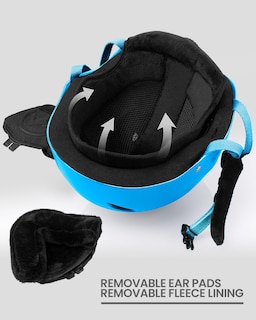 Foto 4 | Foto 4 | Casco De Esquí Outdoormaster Kelvin Para Hombres, Mujeres Y Jóvenes, Color Azul - Venta Internacional.