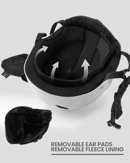 Foto 4 | Foto 4 | Casco De Esquí Outdoormaster Kelvin Para Hombres, Mujeres Y Jóvenes, Color Blanco - Venta Internacional.