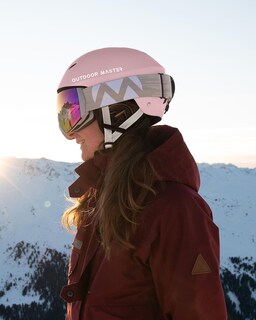 Foto 7 | Foto 7 | Casco De Esquí Outdoormaster Kelvin Para Hombres, Mujeres Y Jóvenes - Rosa - Venta Internacional.