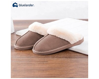 Foto 6 | Foto 6 | Pantuflas para Adulto Bluelander Marrón Antideslizantes de Felpa Unisex