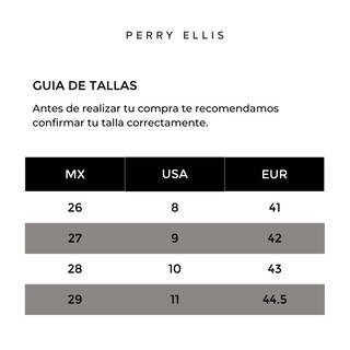Foto 5 | Foto 5 | Pantufla Perry Ellis Keon Color Negro Para Hombre