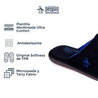 Foto 4 | Foto 4 | Pantufla Original Penguin Style Donner Negro Para Hombre