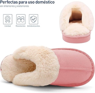 Foto 3 | Foto 3 | Pantuflas Unisex Rosas Bluelander para Adultos