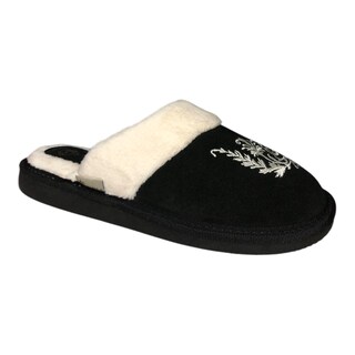 Foto 4 | Foto 4 | Pantufla De Gamuza Genuina Negro Dama Stahl