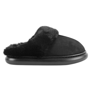 Foto 2 | Foto 2 | Pantuflas Exterior Textil Color Negro Para Mujer De Rbbasics
