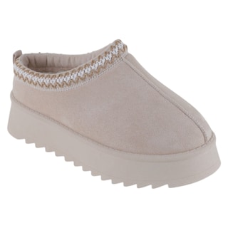 Foto 1 | Foto 1 | Pantuflas Exterior Gamuza Color Beige Para Mujer De Rbbasics