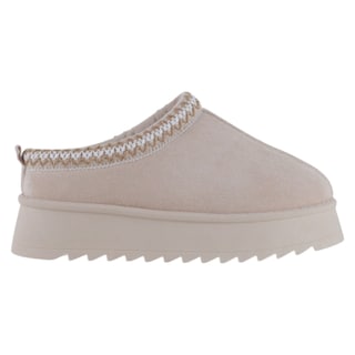 Foto 2 | Foto 2 | Pantuflas Exterior Gamuza Color Beige Para Mujer De Rbbasics